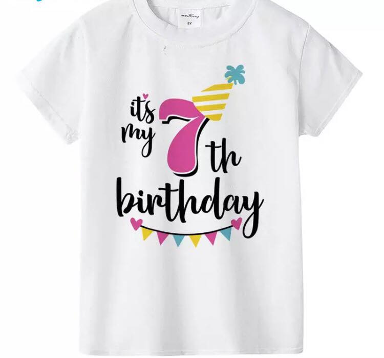 Birthday Shirts - Numbers & Unicorn