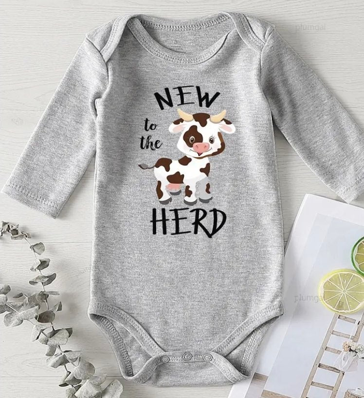 New To The Herd Onsie - 3 colors