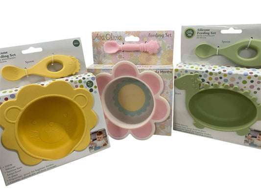 Silicon Bowl & Spoon Sets