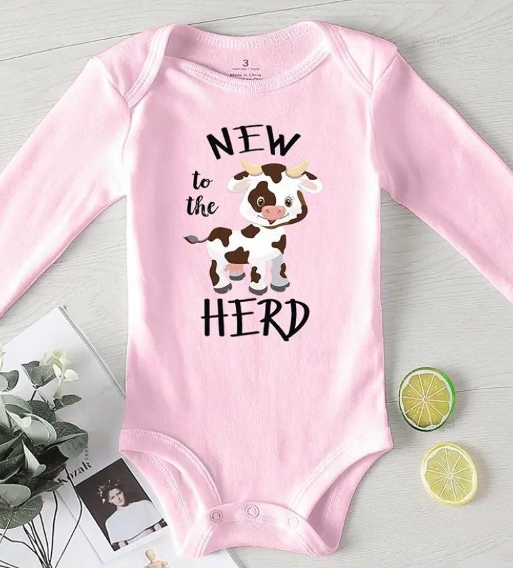 New To The Herd Onsie - 3 colors