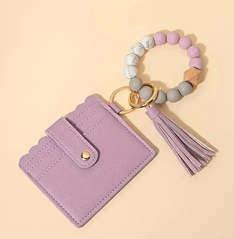 Wristlet keychain and wallet