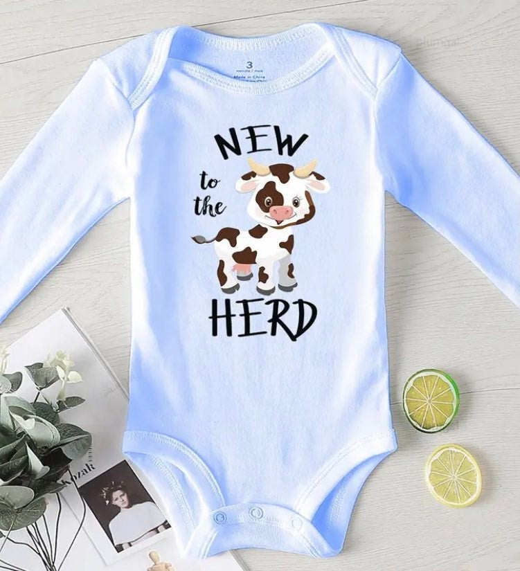 New To The Herd Onsie - 3 colors