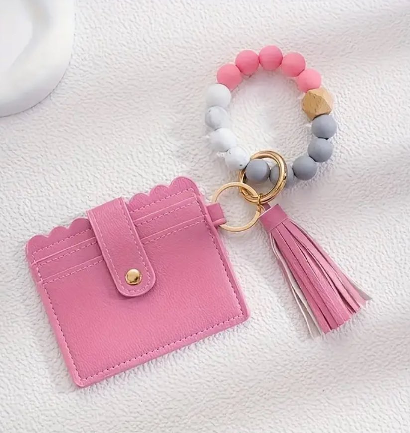 Wristlet keychain and wallet