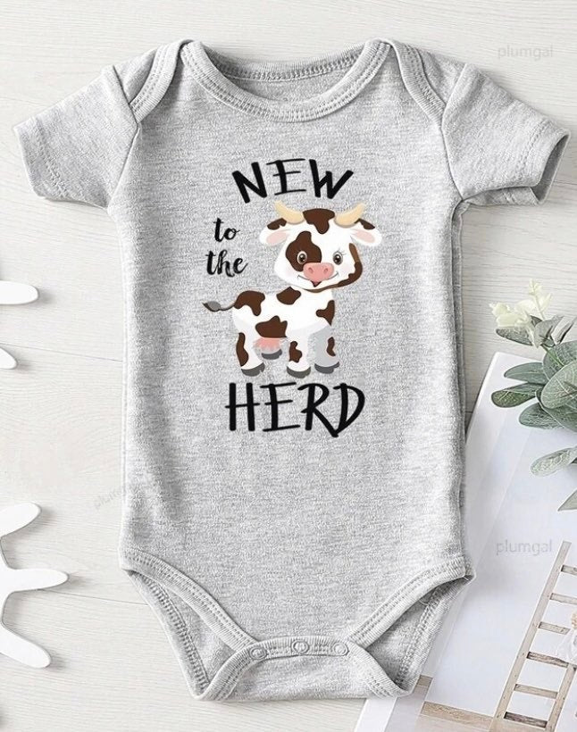 New To The Herd Onsie - 3 colors