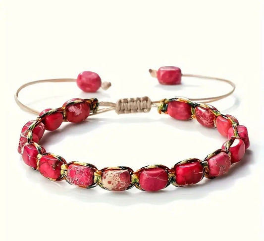 Square Stone Bracelets