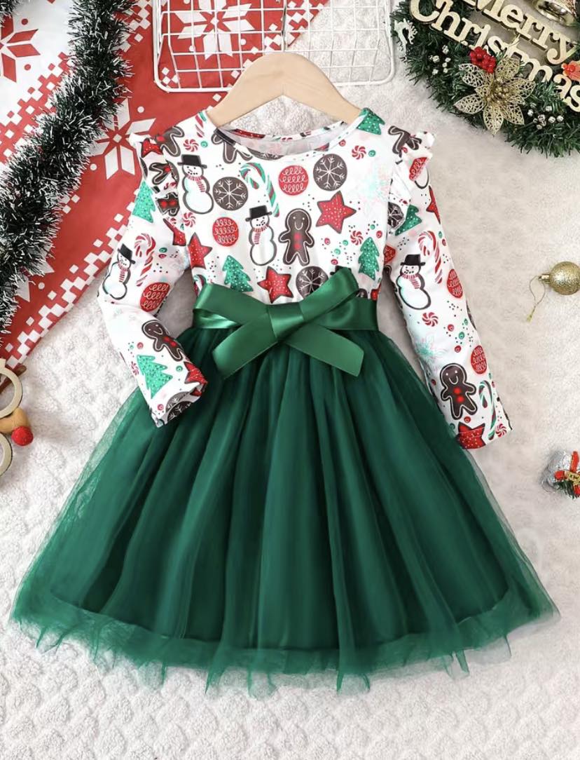 Gingerbread Tutu Dress