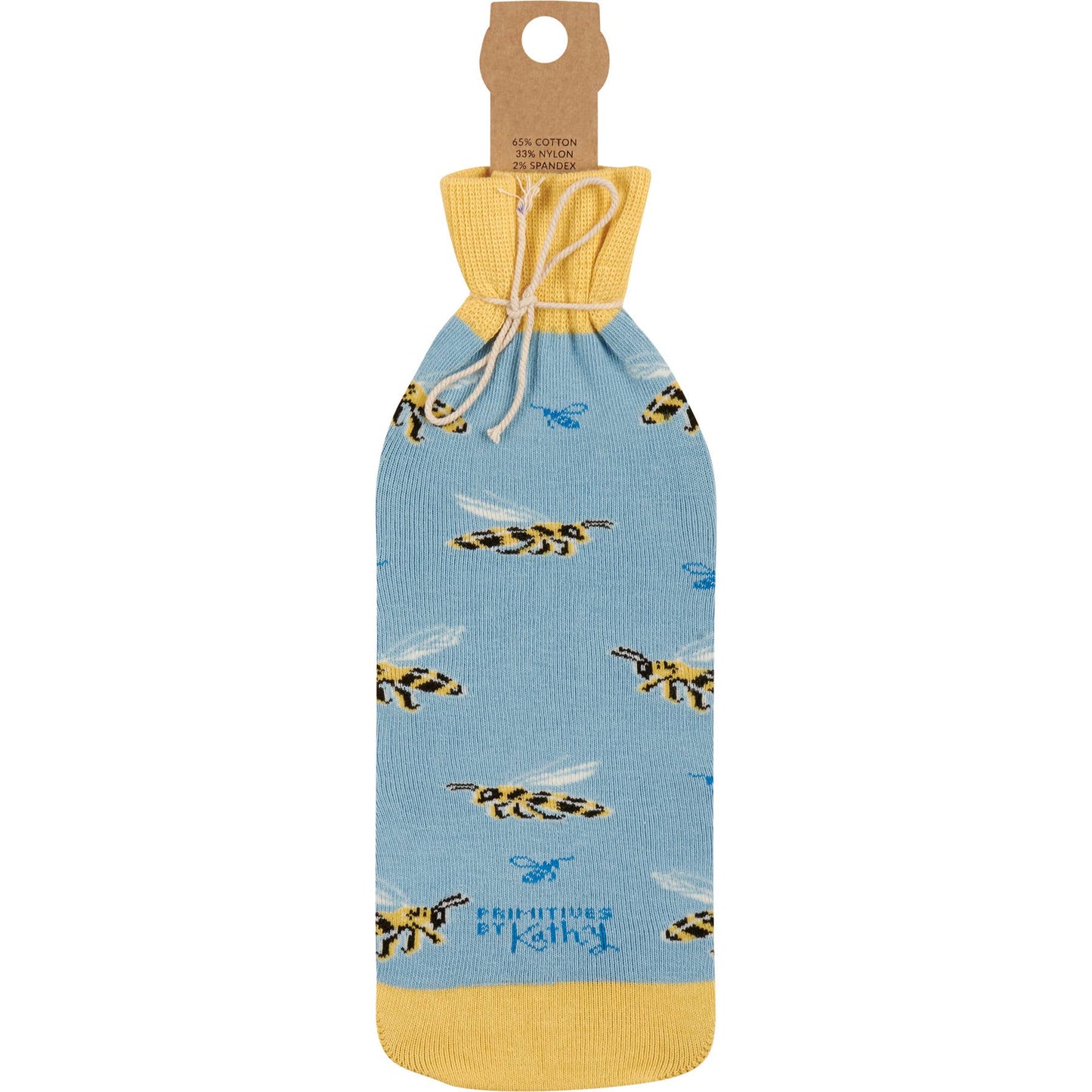 Let's Get Buzzed Bottle Sock