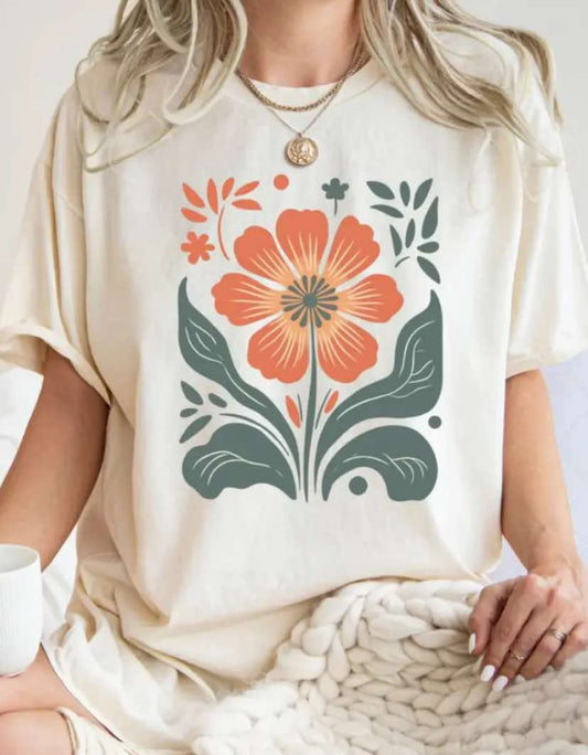 Faith United Love Blooms Tee