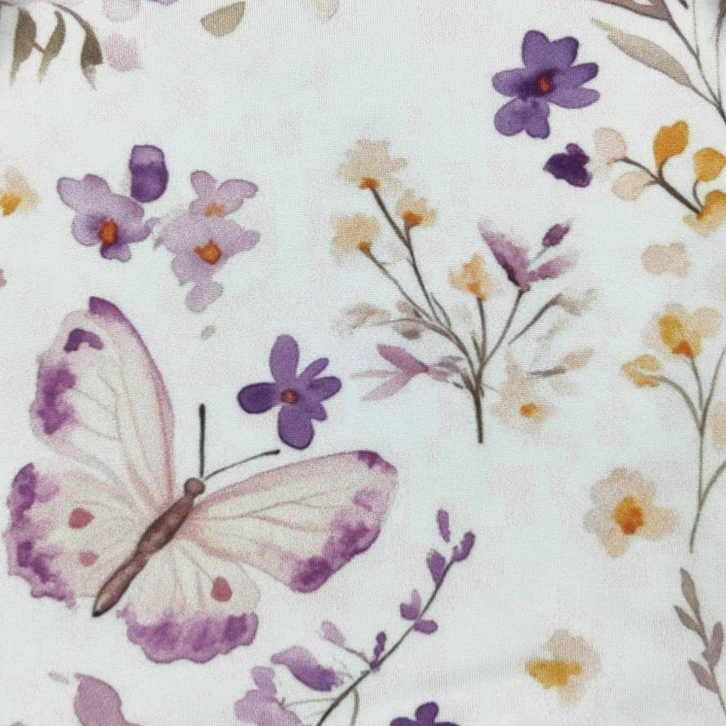 Wildflower Butterfly Baby Gown