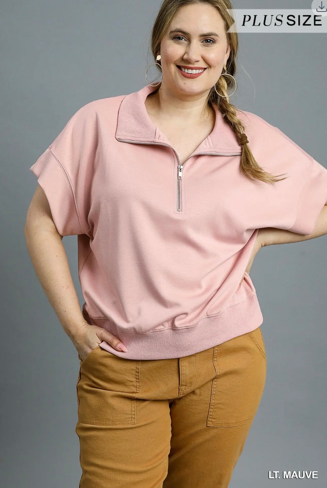 Luxeknit Half Zip Sweatshirt