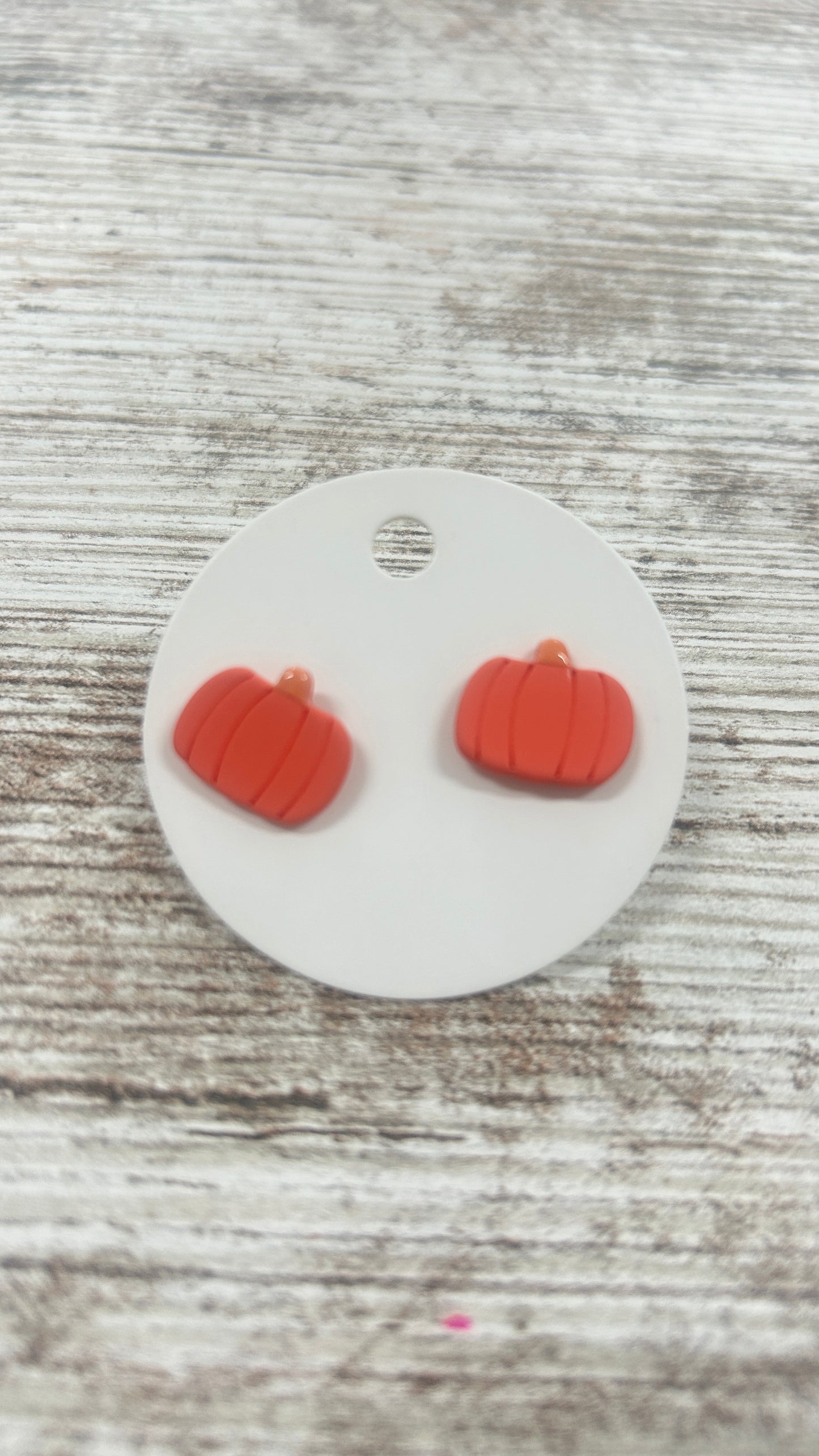 Pumpkin Earrings