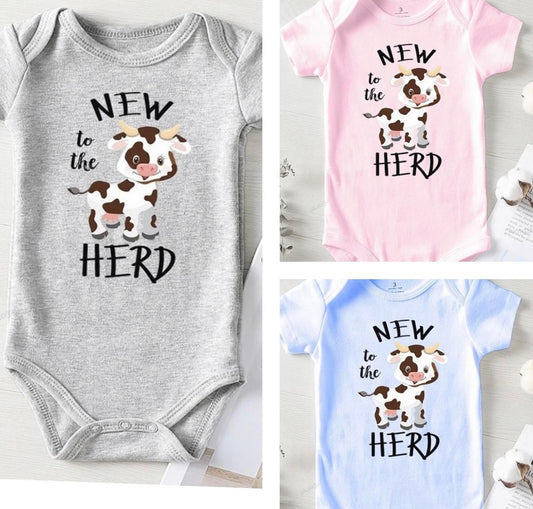 New To The Herd Onsie - 3 colors