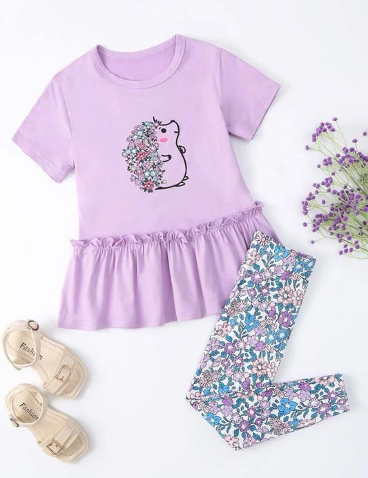 Hedgehog 2 piece set - 2 Colors