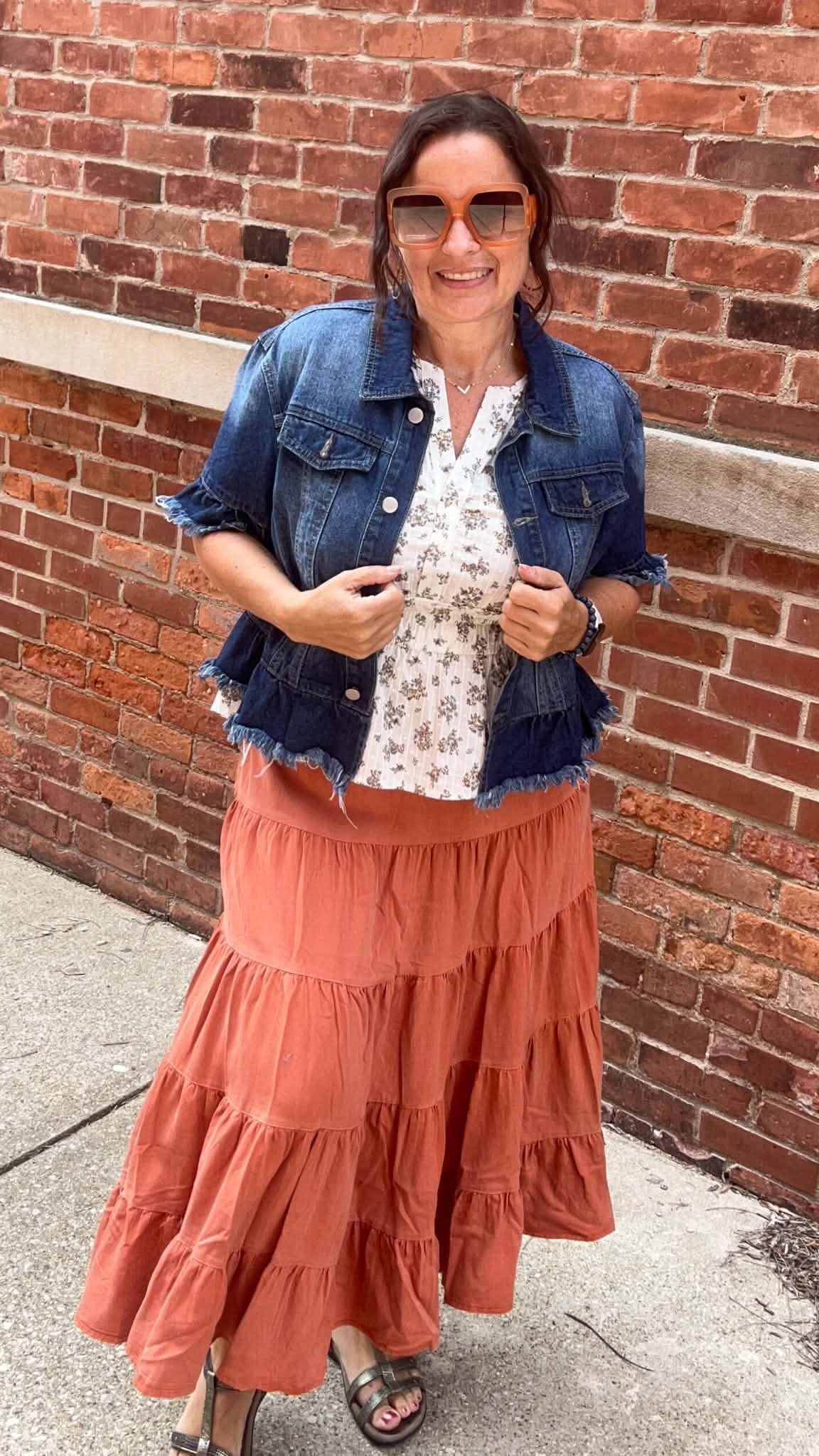 Brown Skirt