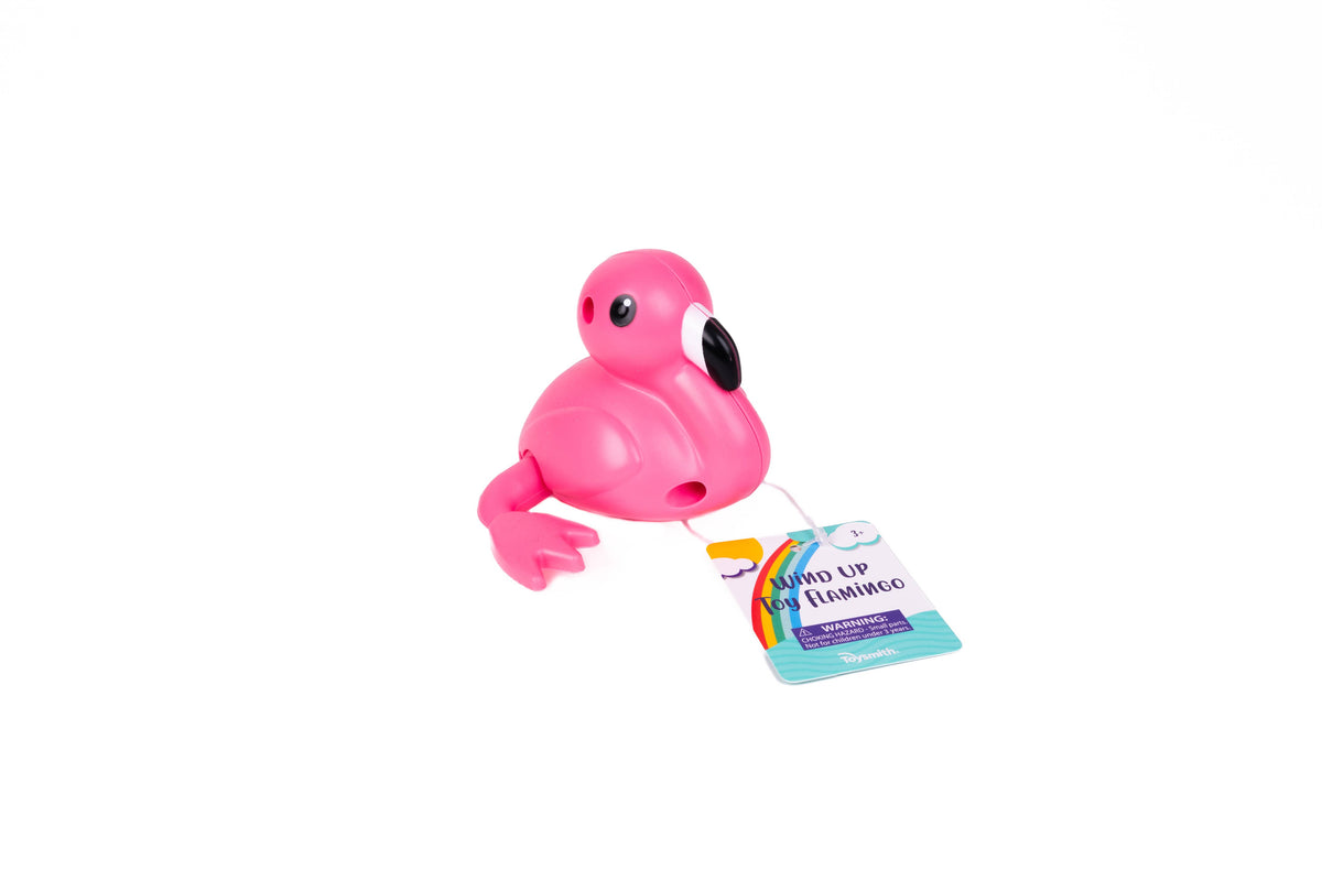 Toysmith Wind Up Toy Flamingo