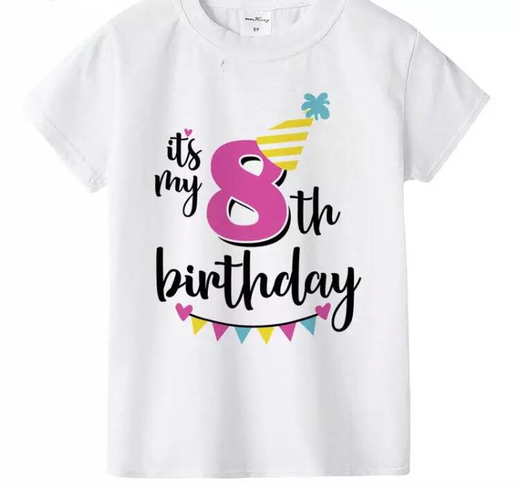 Birthday Shirts - Numbers & Unicorn