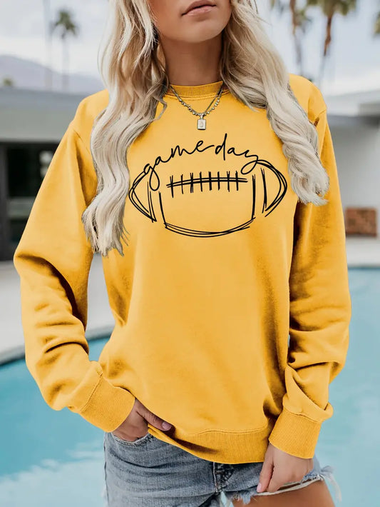 Game Day Crew Neck Sweatshirt