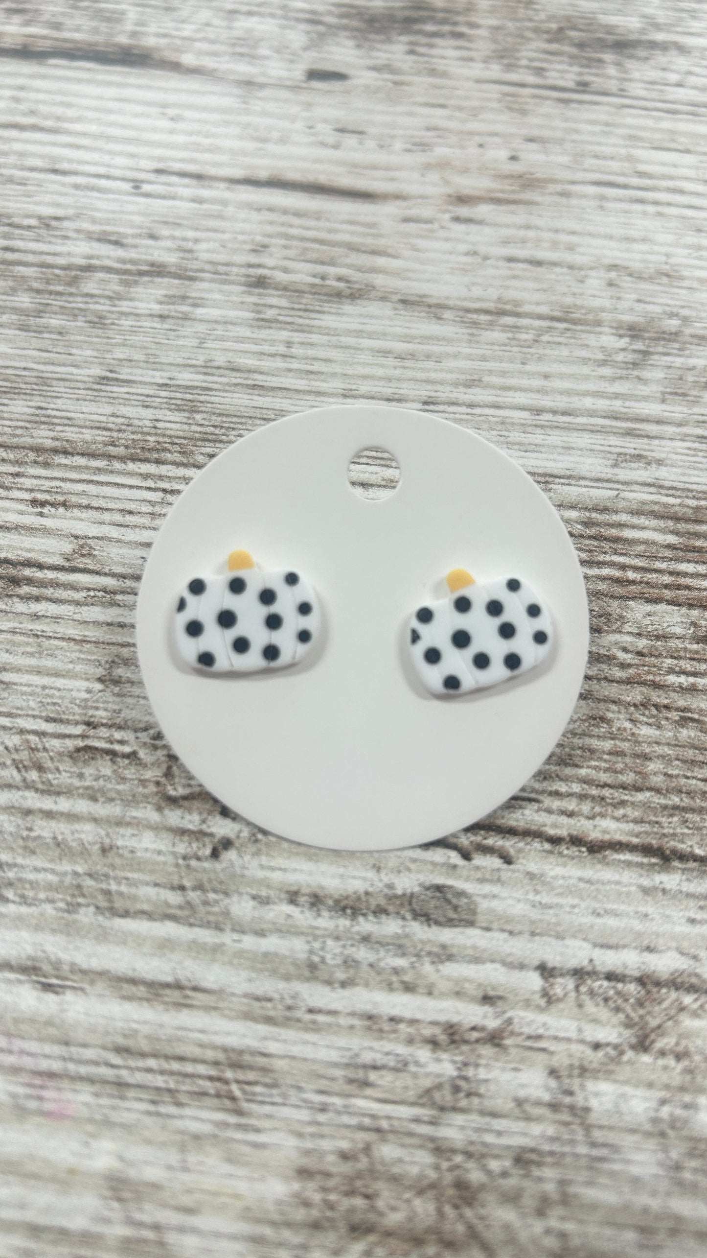 Pumpkin Earrings