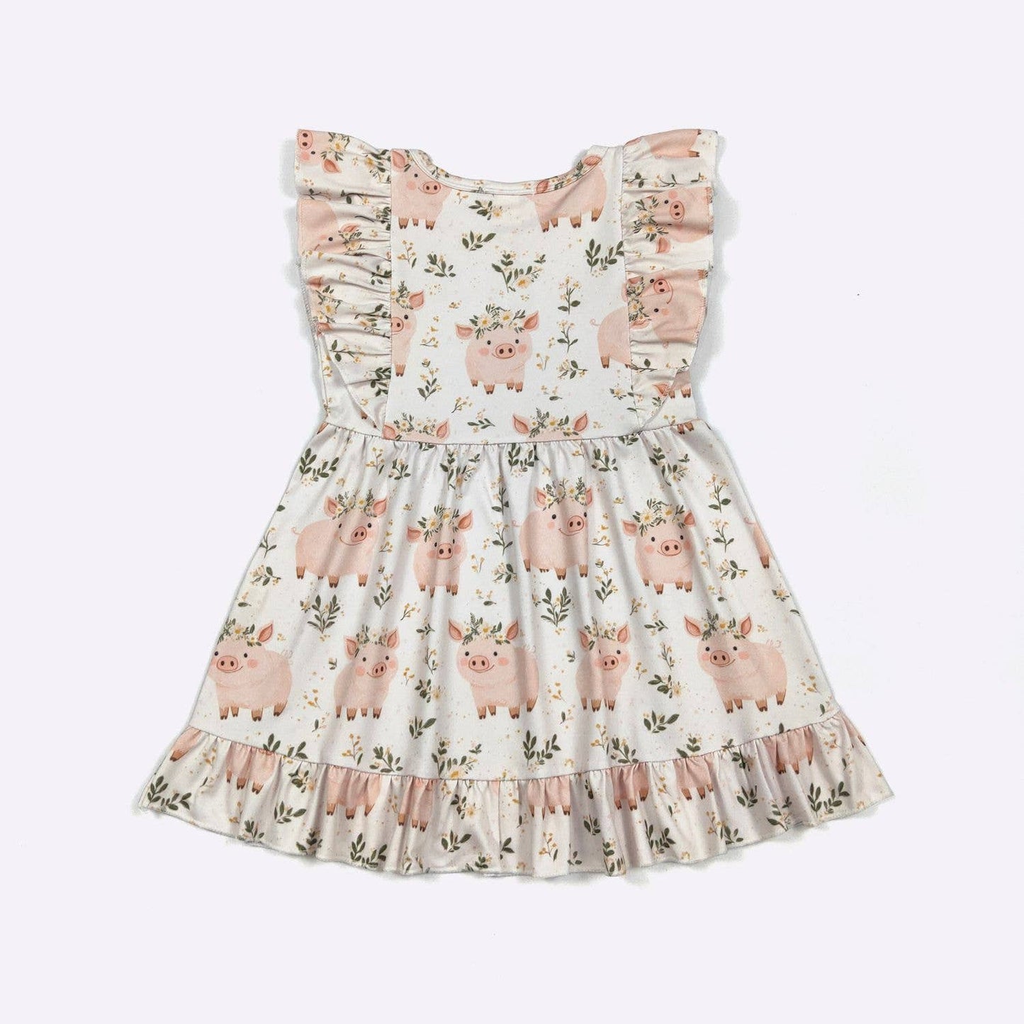 Piglet Petals Girls Dress