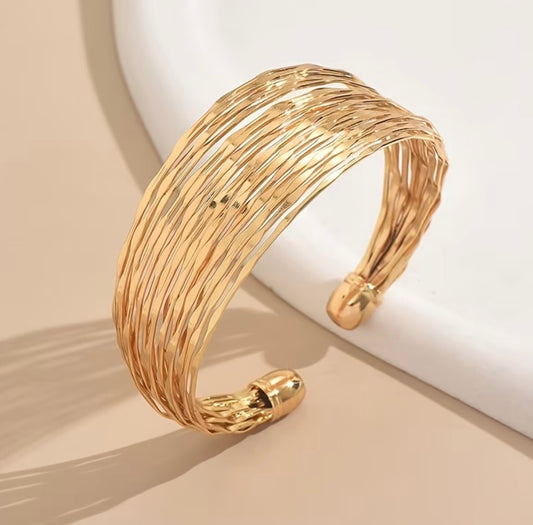Multi Layer Bangle Bracelet