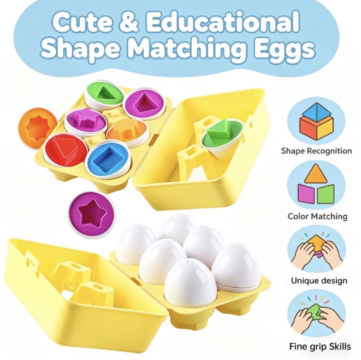 Matching Egg Shapes