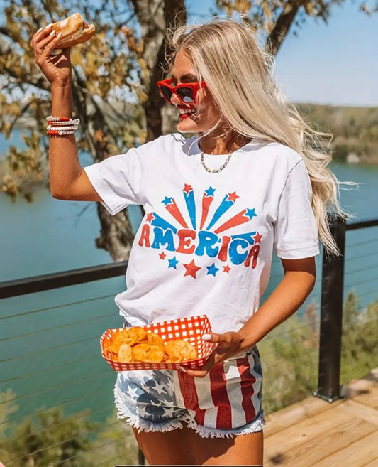 Retro American Graphic Tee