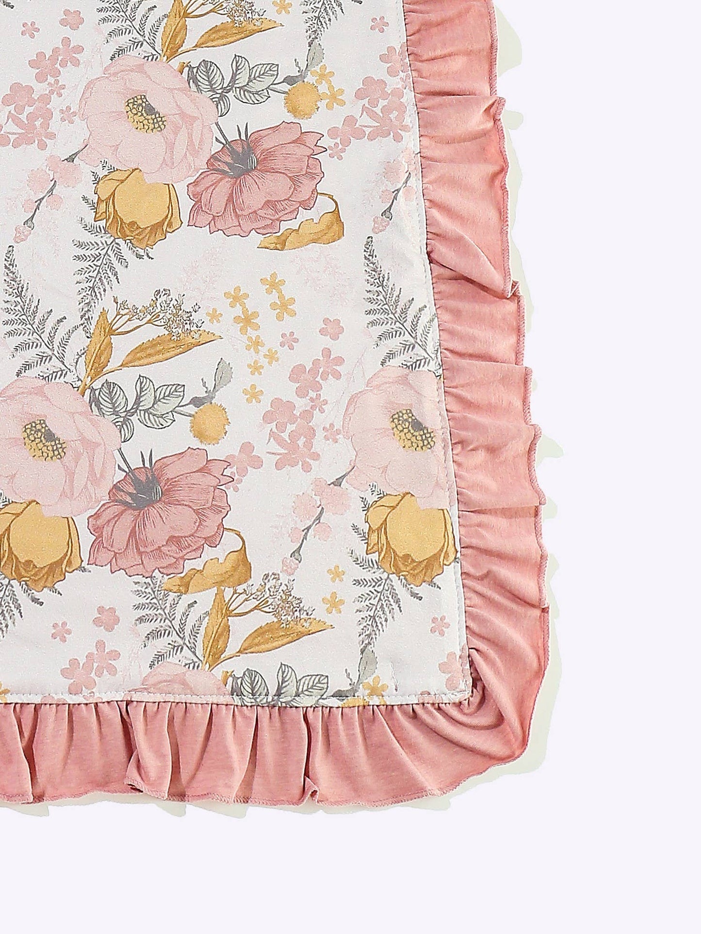 Rustic Floral Blanket