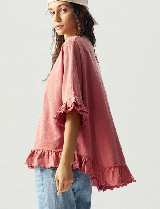 Boho Casual V-Neck