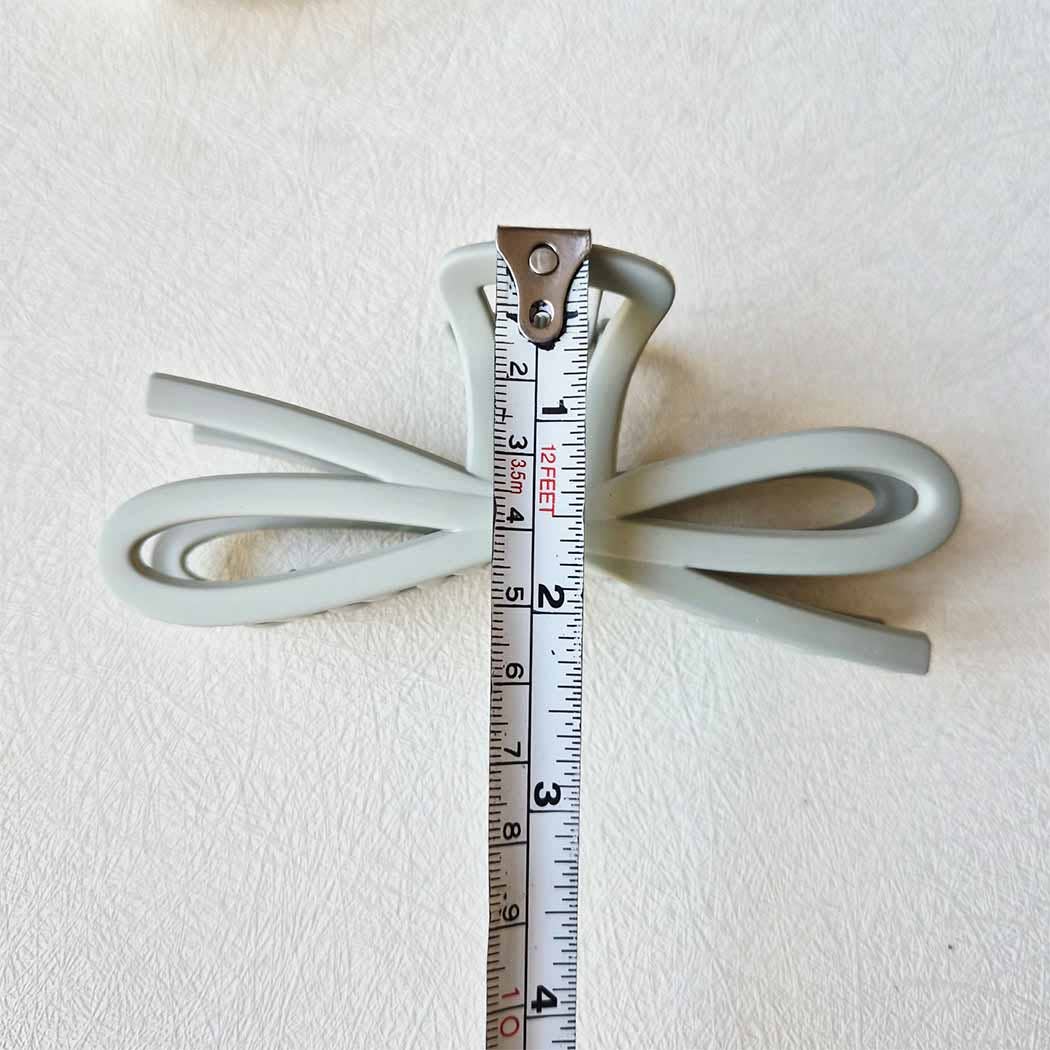 Jumbo Matte Bow Shape Hair Claw