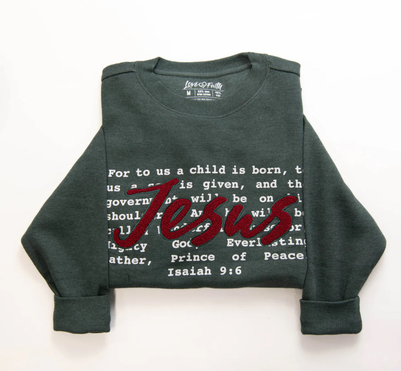 Jesus Christmas Sweatshirt