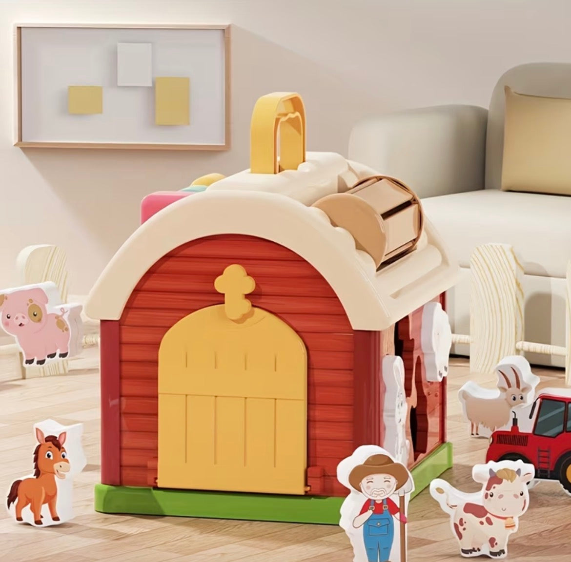 Farm Shape Finder Toy