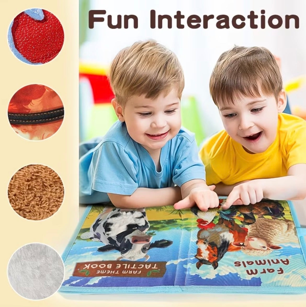 Farm Tactile Feel Book