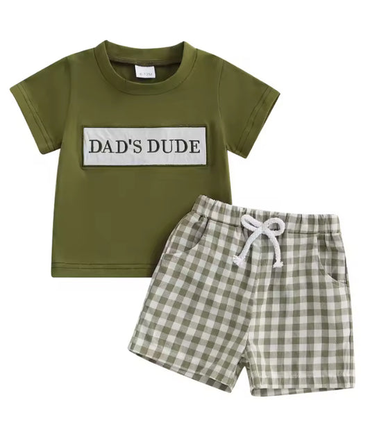 Daddy’s Dude Olive Set