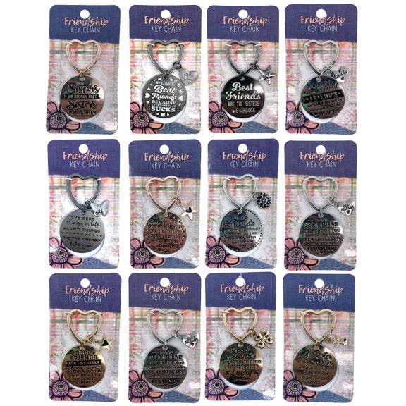 Metal Key Chain Friendship