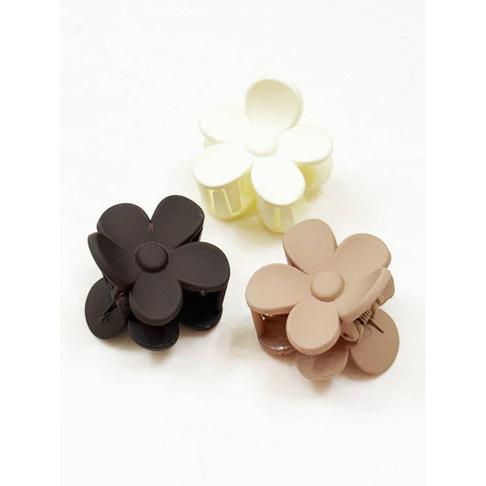 Mini Flower Hair Claw Set