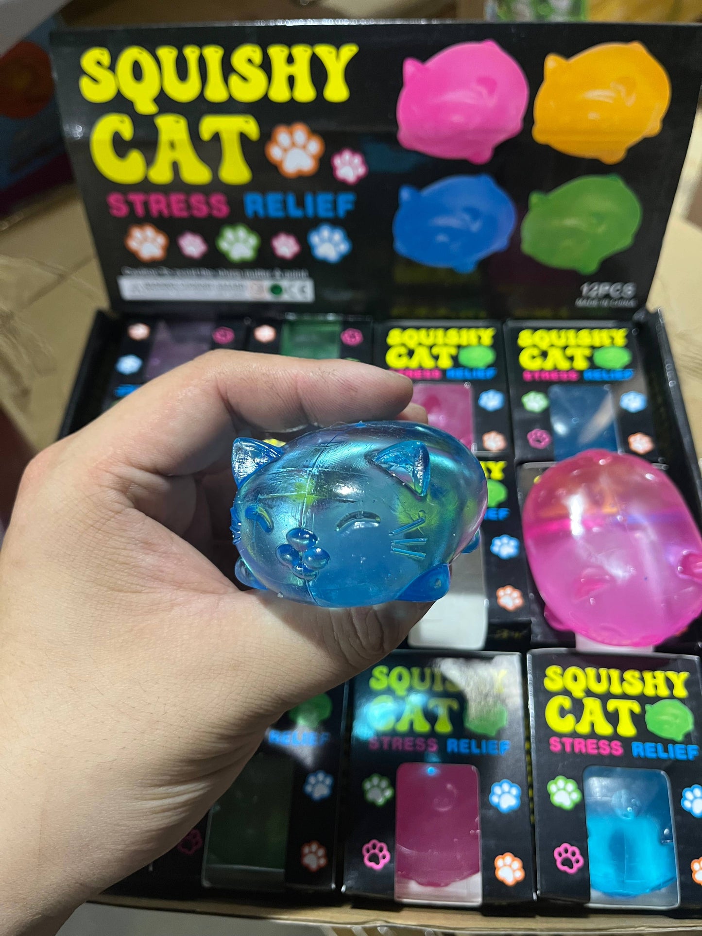 Sugar Squeeze Fortune Cat Squishy - A090