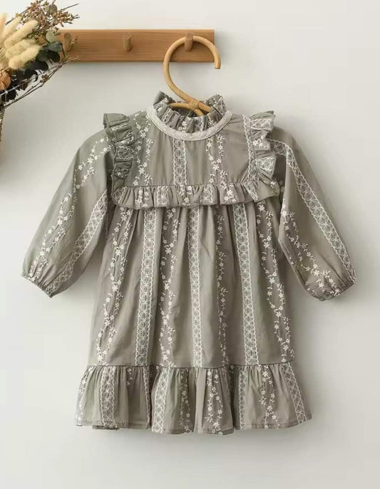 Stitched Collar Dress and Romper