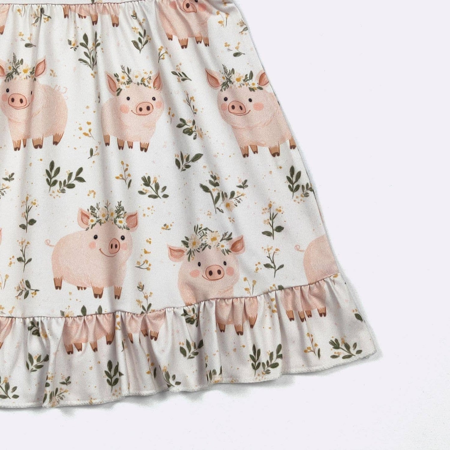 Piglet Petals Girls Dress