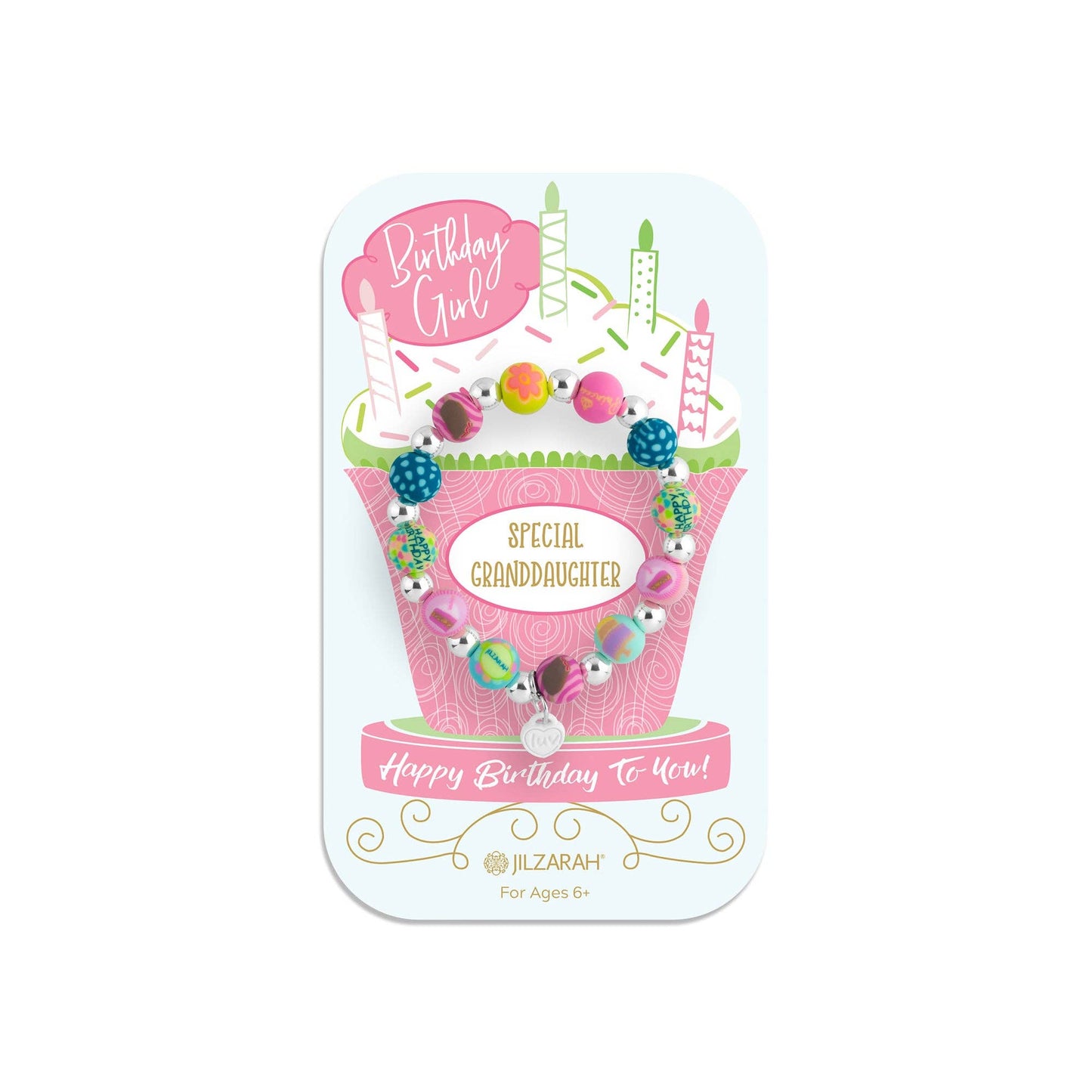 Granddaughter Youth Birthday Bracelet