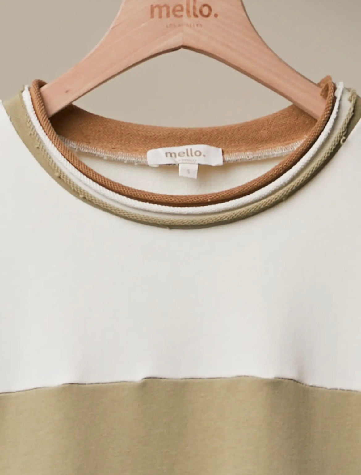 Colorblock Daisy Graphic Top