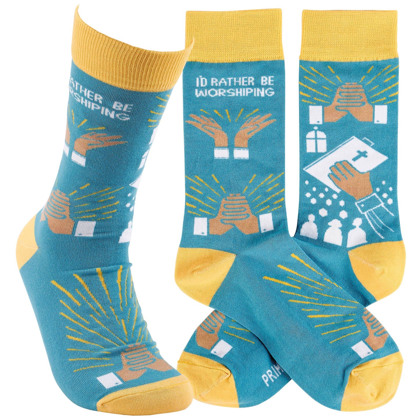 Rather Be Worshiping Socks