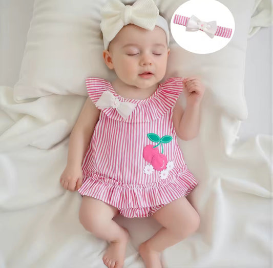 Cherry Embroidery Set