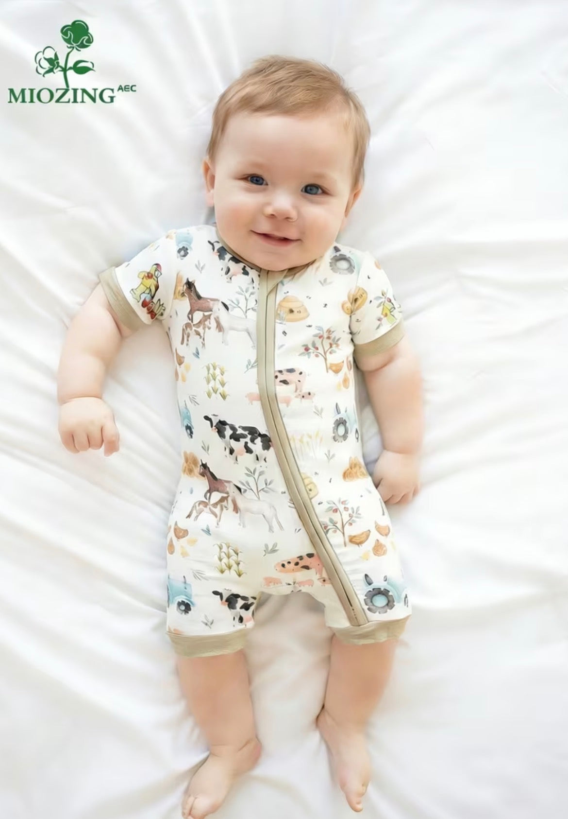 Bamboo Farm Romper