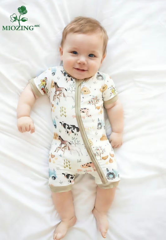 Bamboo Farm Romper