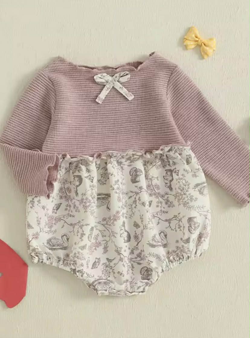 Rose Woodland Romper