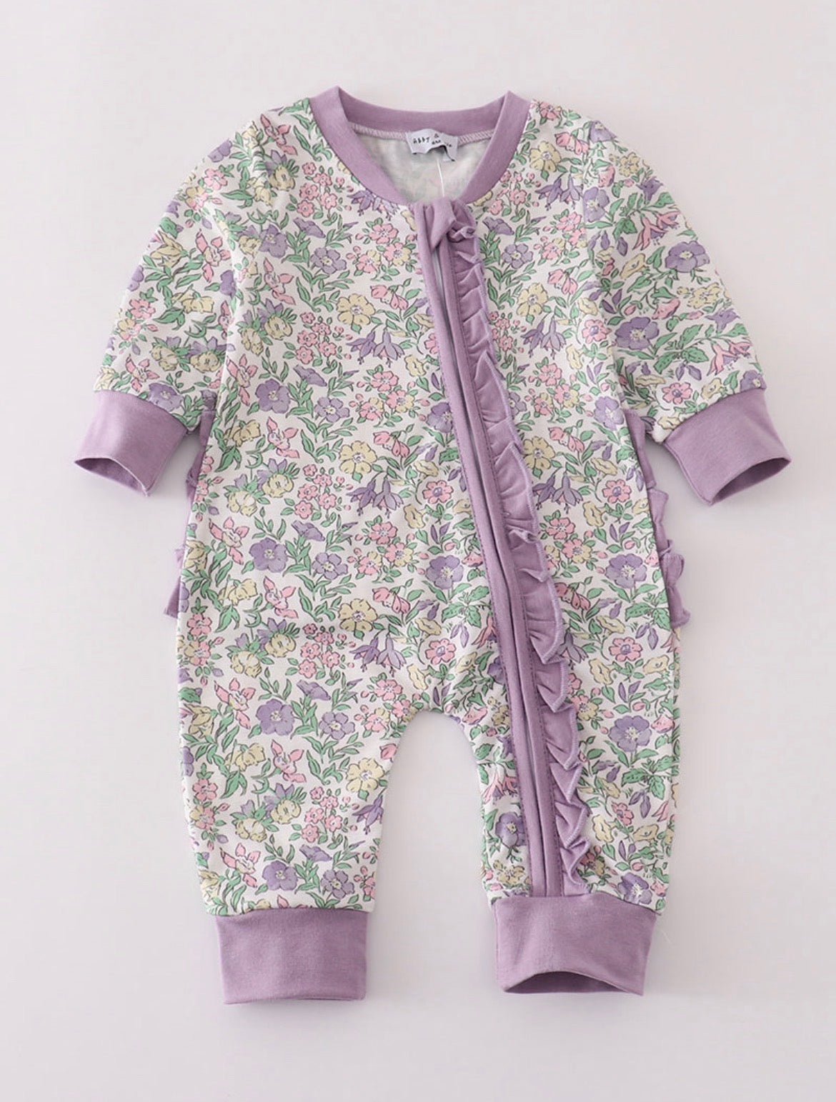Purple Floral Prints