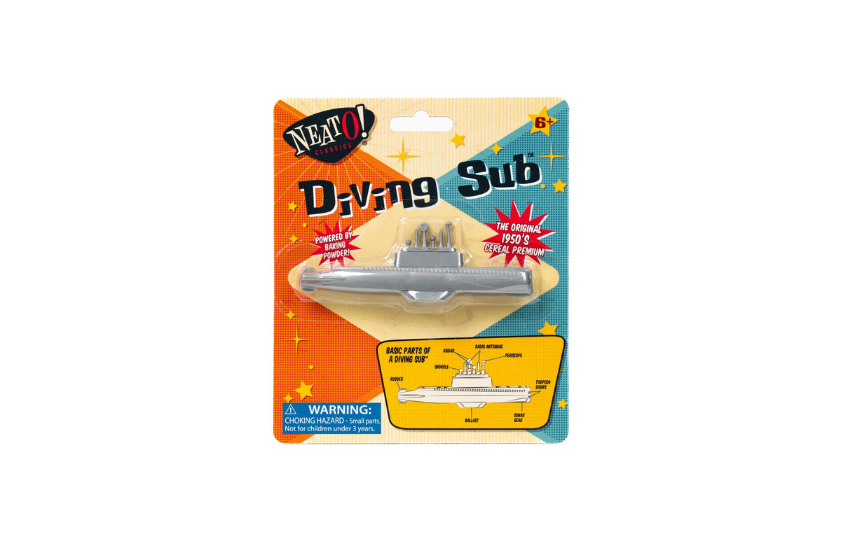 Neato! Diving Sub- Retro Classic, vintage toys
