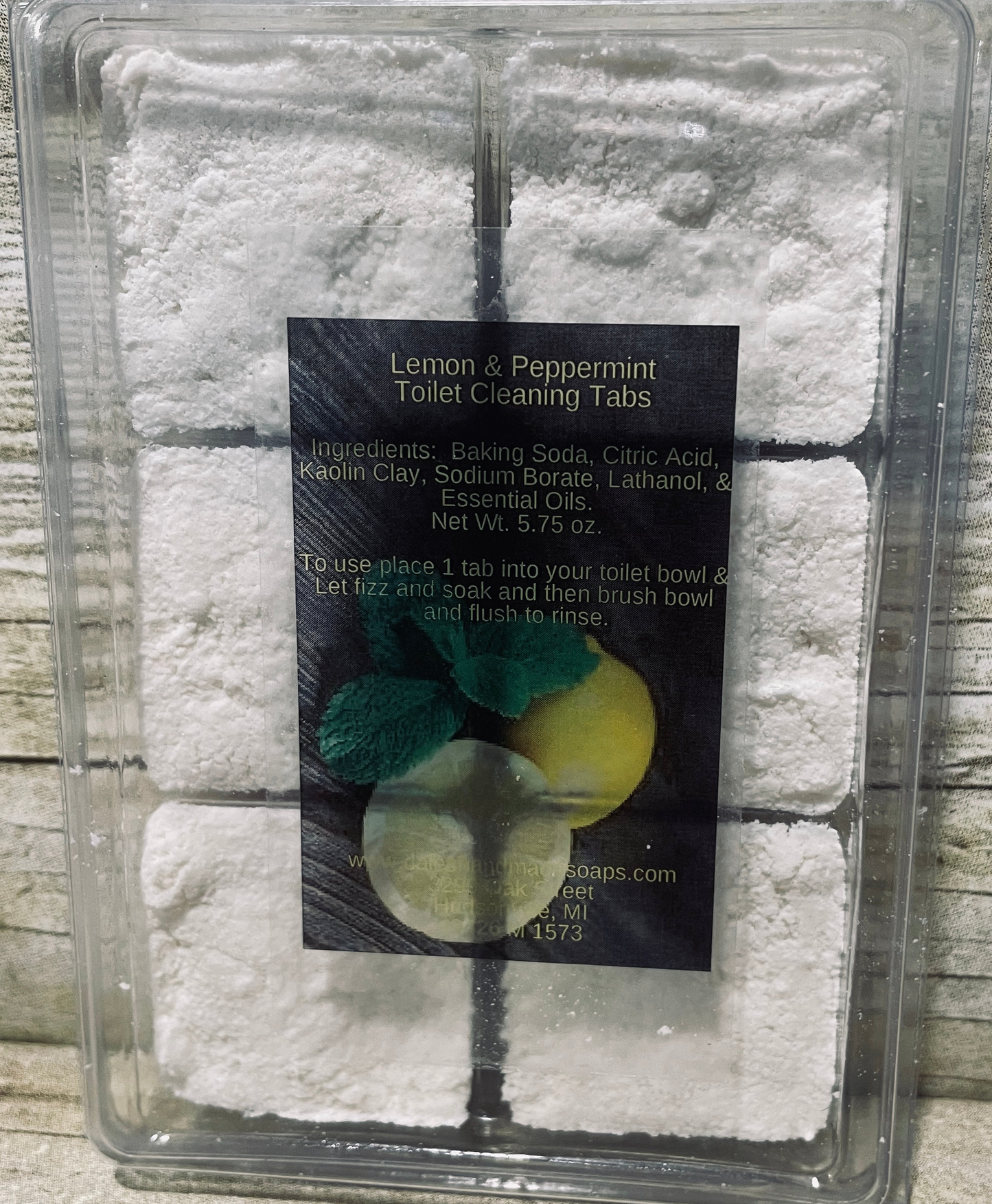 Lemon & Peppermint Toilet Cleaning Tabs