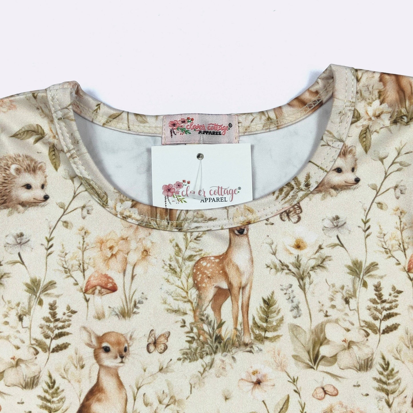 Sage Woodland Girls Dress