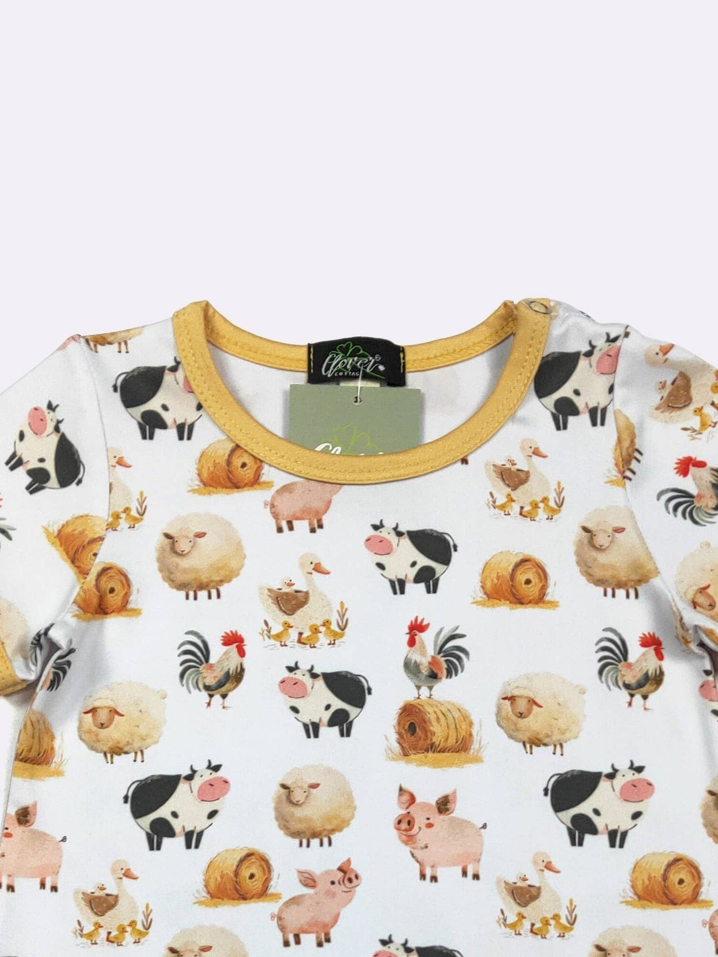 Farm Friends Boy Romper